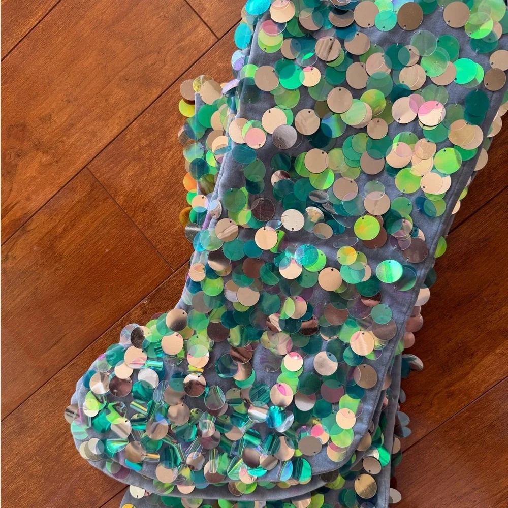 Sequin Stockings West Elm set of 4